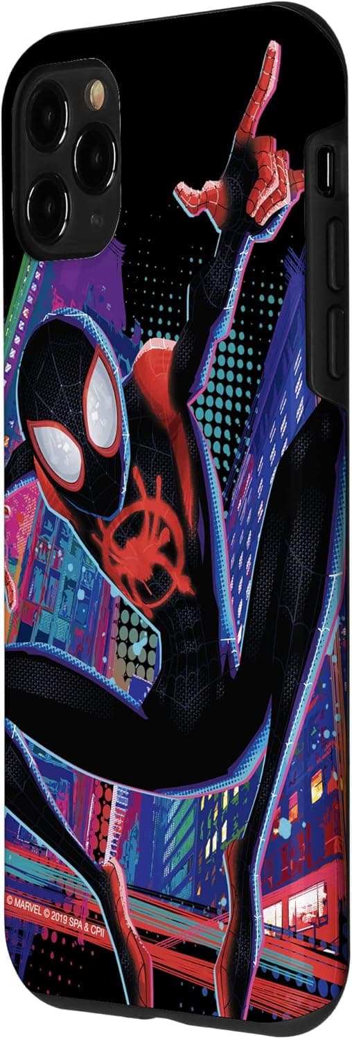Detalle 2 de Custodia iPhone 11 Pro Spider-Verse Miles Morales