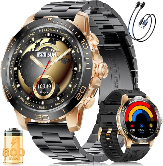 Imagen de LIGE Smart Watch for Men IP68, Heart Monitor en OfertitasTOP