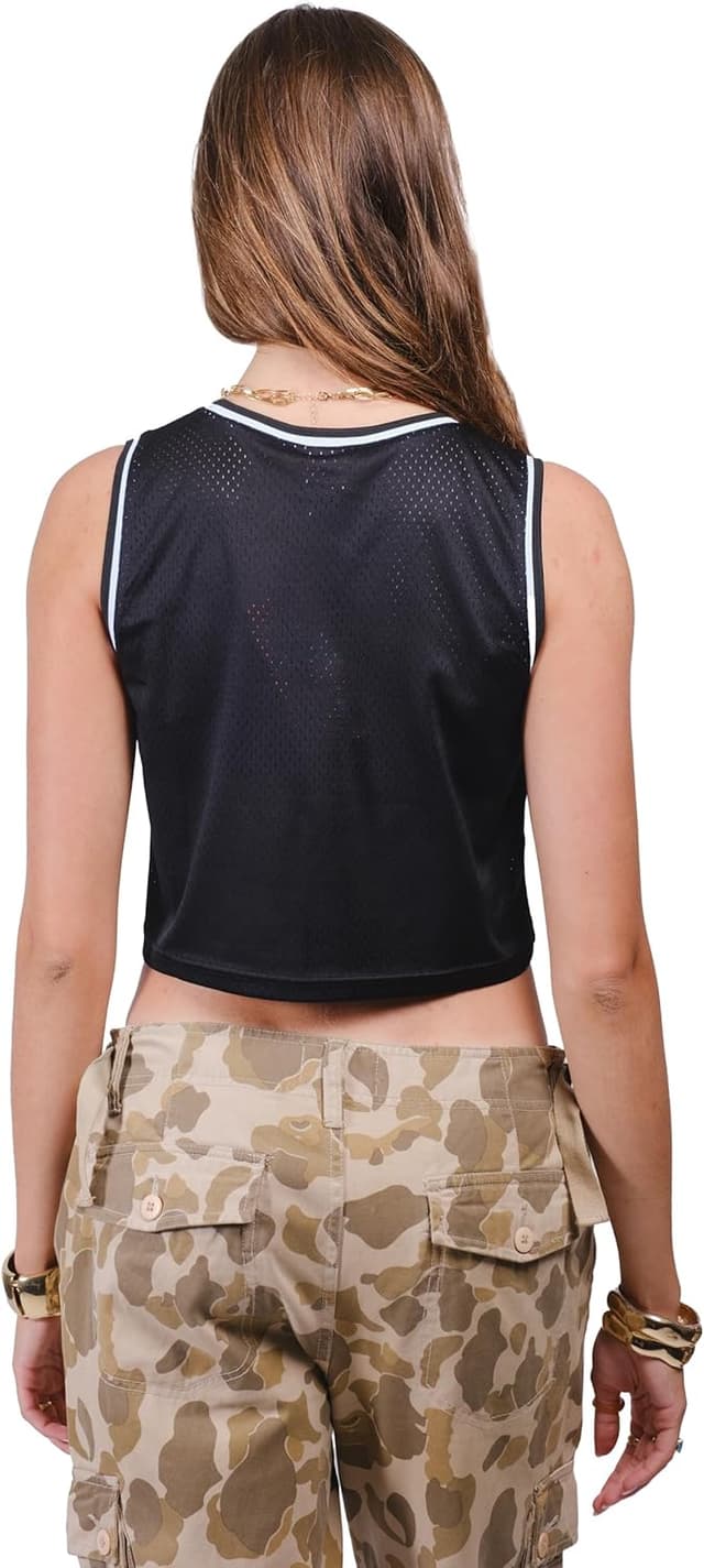 Detalle 2 de Ultra Game Women’s WNBA Official Mesh Tank Top (Sleeveless Muscle T-Shirt)