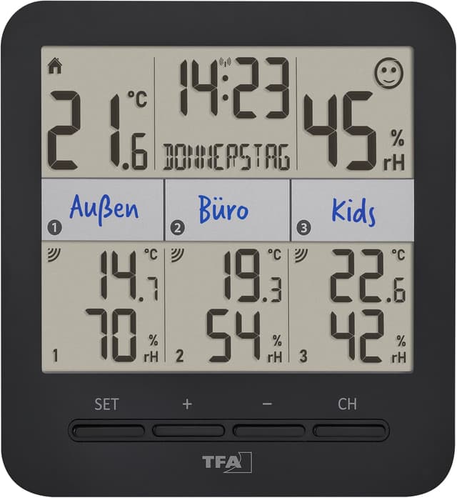 Thumbnail 1 de TFA 30.3075.01 Igrometro 3 sensori 🌡