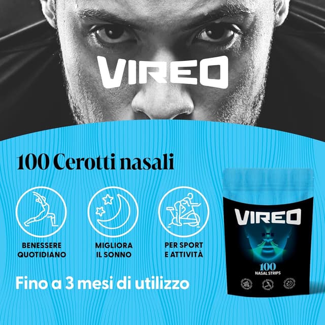 Detalle 2 de Vireo Cerotti Nasali Neri 100 pezzi
