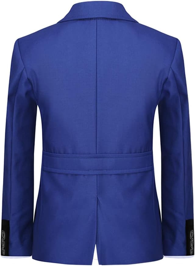 Detalle de Sliktaa Jungen 3-teiliger Klassisch Slim Fit Hochzeitsanzug: Jacke, Weste & Hose