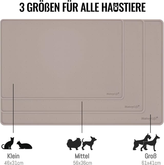 Thumbnail 5 de MateeyLife Silikon Napfunterlage 46x31cm