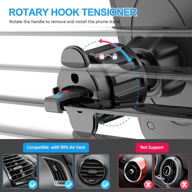 Thumbnail 2 de Estralia Porta Cellulare Auto 4–7" supporto universale