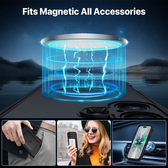 Detalle de CENHUFO iPhone 17 6.3 case with glass