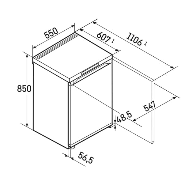 Detalle 2 de Liebherr FNe 1404 congelador vertical NoFrost