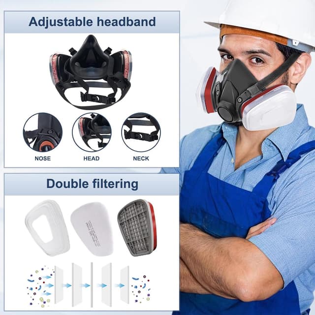 Detalle 1 de Prassia Ensemble masques réutilisables 97%