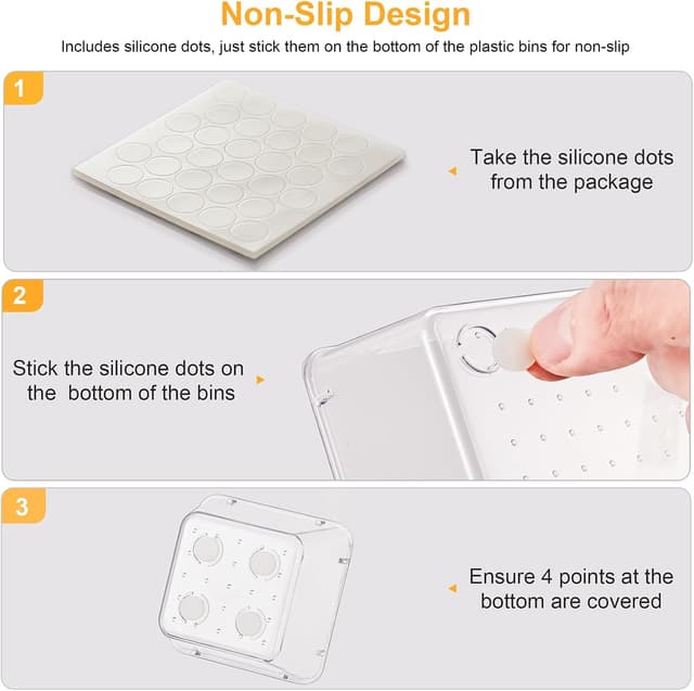 Thumbnail 6 de SMARTAKE 13-Piece Drawer Organizers set for drawers