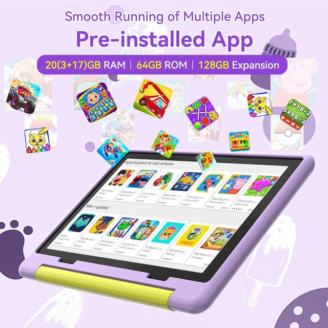 Detalle de Laptok Kids Tablet 10-inch Android 15 tablet