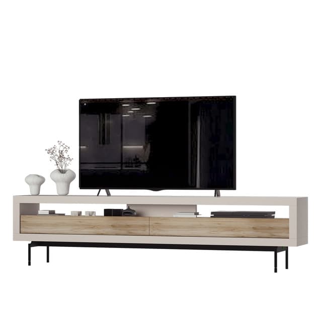 Detalle de El Corte Inglés Qubic New 2.0 mueble TV 2 cajones