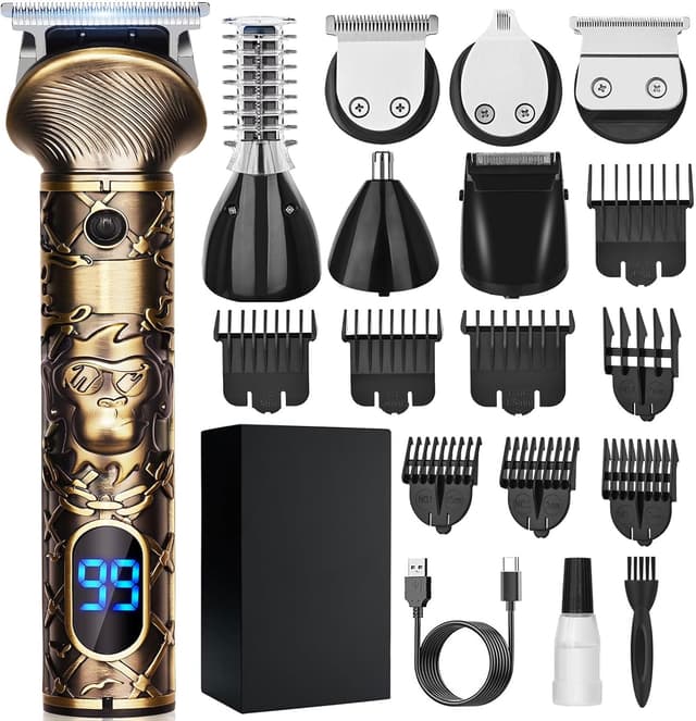 Detalle de YIDON Hair Clippers 6-in-1 trimmer kit 💈