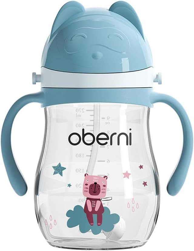 Detalle de Oberni Baby sippy cup 270ml water bottle