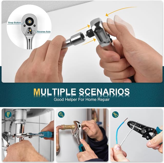 Thumbnail 3 de GoYwato Cassetta Attrezzi Completa 287 pezzi