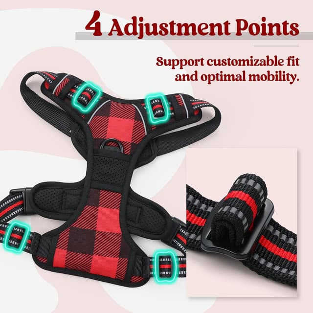 Thumbnail 3 de rabbitgoo Dog Harness L, No Pull Vest