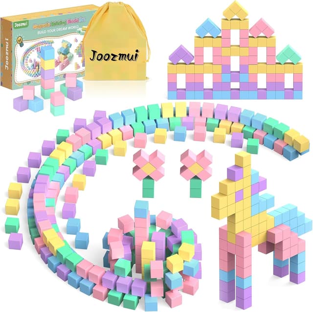 Detalle de Joozmui 45‑Piece Magnetic Blocks for Kids