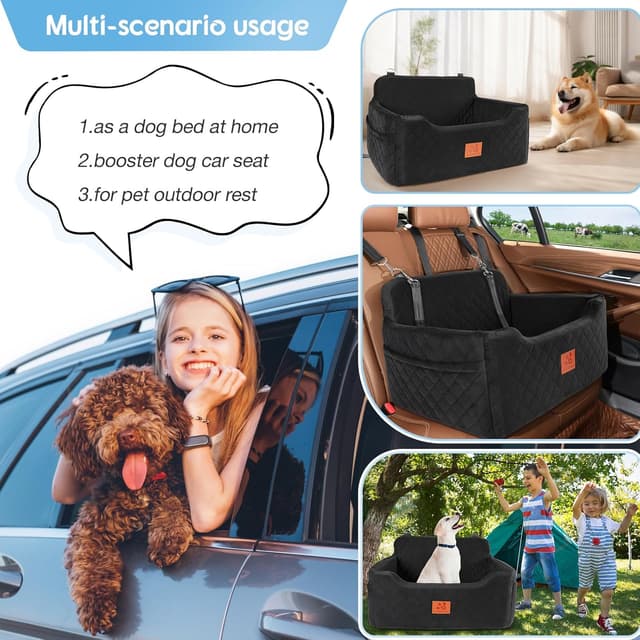 Thumbnail 5 de Dog Car Seat 50 lb capacity for travel
