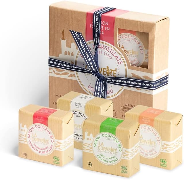 Detalle 2 de La Corvette Set 4 jabones ecológicos