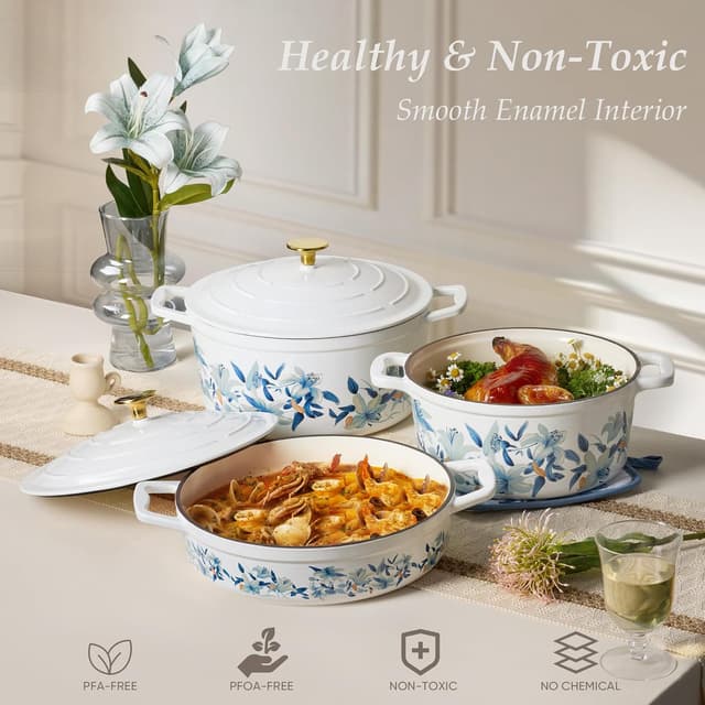 Thumbnail 6 de CAROTE 5 QT Dutch Oven 🍲