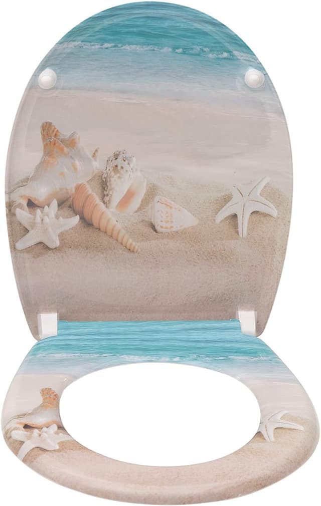 Thumbnail 6 de WOLTU Tapa WC Asiento Inodoro Cierre Suave Antibacterial 🚽