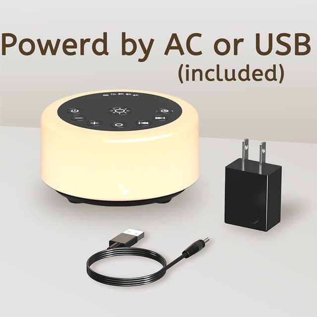 Thumbnail 5 de Soother Sleep Sound Machine 30 Sounds Night Light 💤