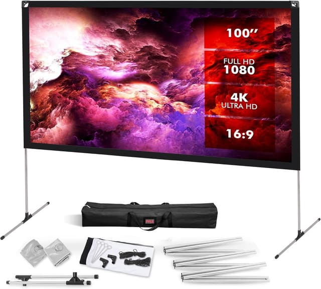 Imagen de Pyle Écran de Projecteur 100" 16:9 📽 en OfertitasTOP