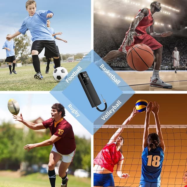 Detalle 2 de Intelligente elektrische Ballpumpe 2000 mAh