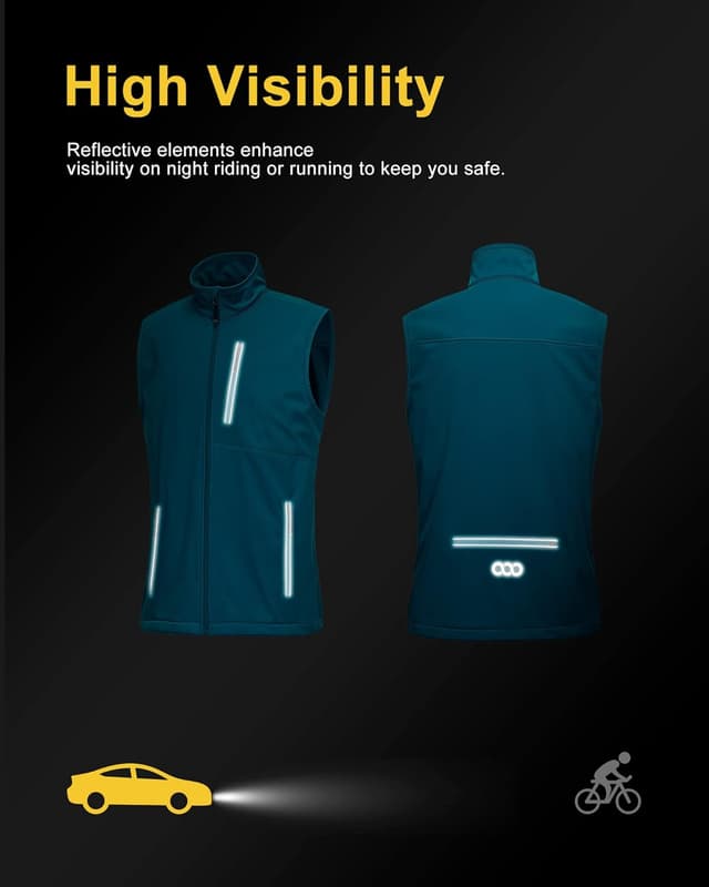 Detalle 2 de Leichte Softshell Weste 33,000ft für Herren