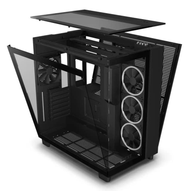 Imagen de NZXT H9 Elite RGB, caja mid-tower cristal templado USB 3.2 negra 🖥 en OfertitasTOP