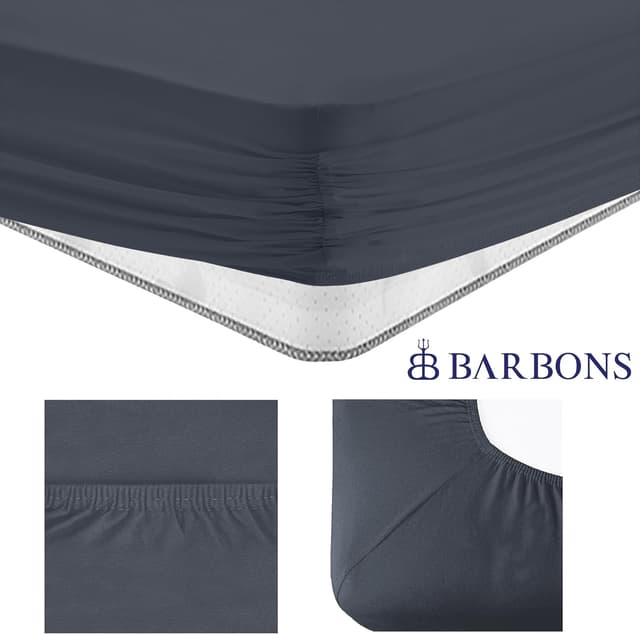 Detalle 2 de BARBONS Spannbettlaken 180x200 cm Jersey