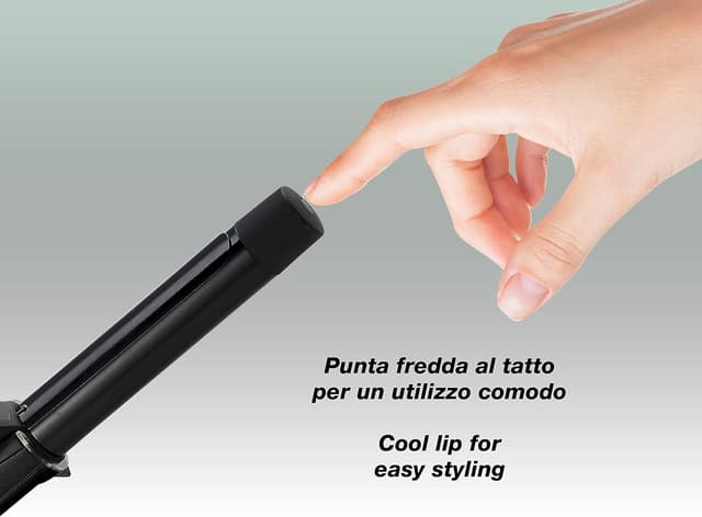 Detalle de BEPER P301PIS001 arricciacapelli con rivestimento in ceramica e punta fredda, 25 mm