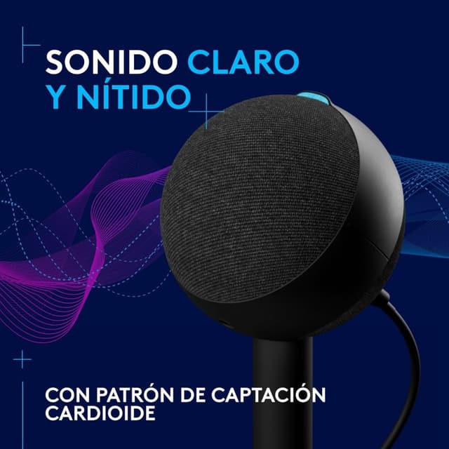 Detalle 2 de Logitech Yeti Orb micrófono USB gaming