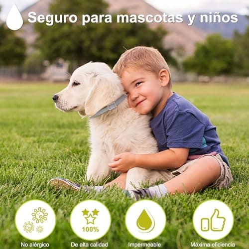 Detalle 1 de DEWEL Collar antipulgas para perros 63.5 cm