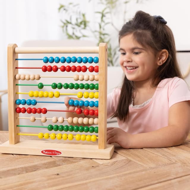 Thumbnail 1 de Melissa & Doug Abacus 100 Beads 🧮