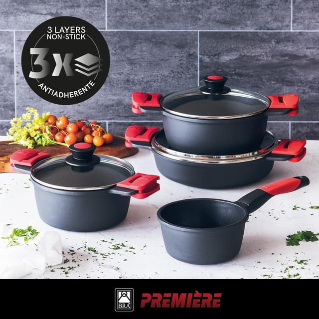 Detalle 2 de BRA Premiere Cacerola alta 24 cm