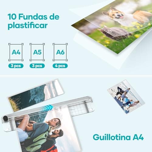 Thumbnail 7 de Crenova Plastificadora A4 con Guillotina