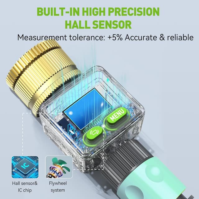 Thumbnail 4 de RAINPOINT Medidor de Agua con Latón y 4 Modos de Control 💧