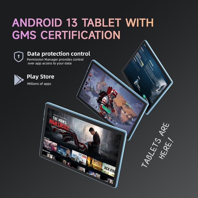 Detalle 1 de HNVHNV 10-inch Android 13 Tablet (6GB RAM/64GB ROM, WiFi, Bluetooth, 6000mAh)