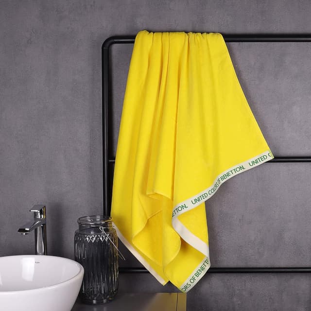 Thumbnail 8 de Benetton Toalla de Playa Amarilla 90x160 cm 🌈