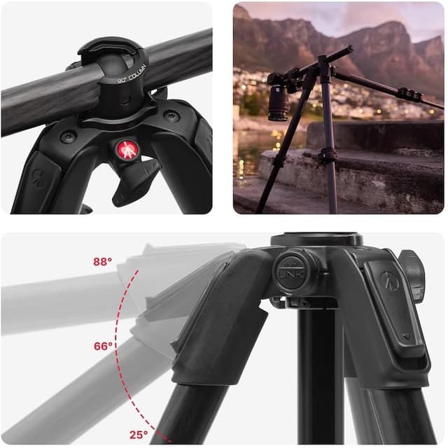 Thumbnail 5 de Manfrotto 055XPRO AS Stativ 15 kg