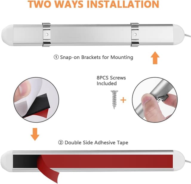 Thumbnail 4 de URAQT 12 V LED-Innenlichtleiste mit 80 LEDs (1600 lm) für Wohnmobil, Lkw & Van