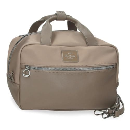 Detalle de Pepe Jeans Christine neceser beige 31x21x15 cm