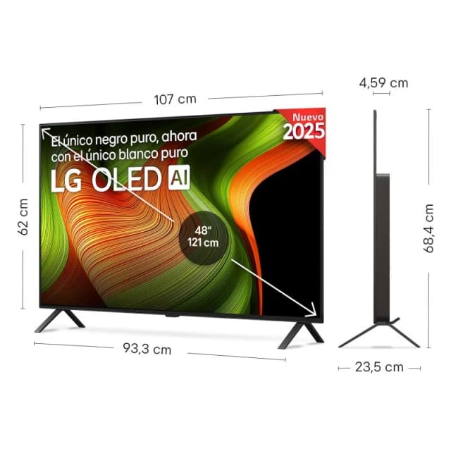 Detalle 2 de LG OLED AI OLED48B56L 48" 4K UltraHD 120 Hz Smart TV