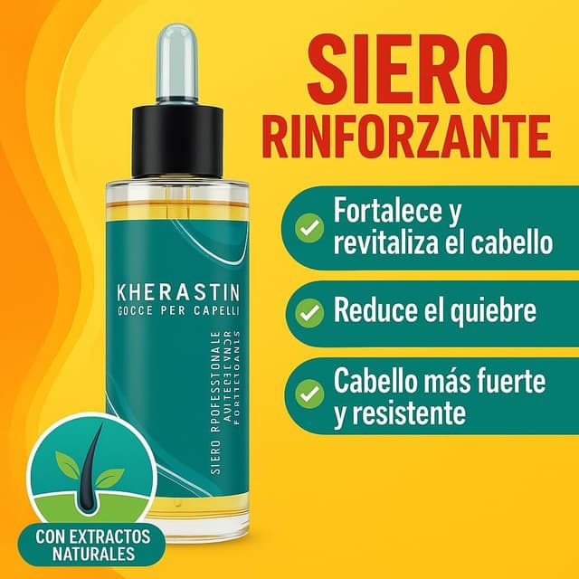 Detalle 2 de Kerastin Gotas Fortalecedoras 100 ml