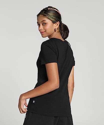 Thumbnail 3 de PUMA ESS Logo Tee G Niñas - Camiseta Negra
