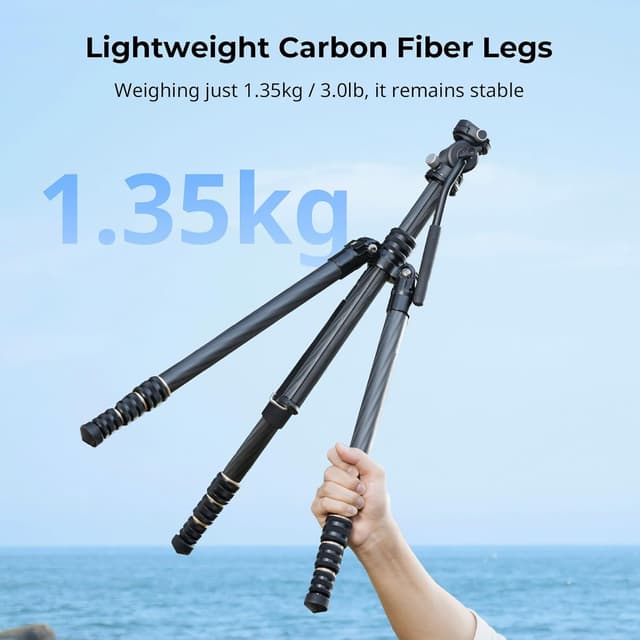 Thumbnail 1 de SMALLRIG CT150 Kit treppiede Video da Viaggio 61,8