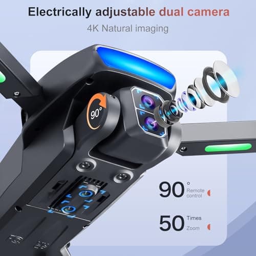 Thumbnail 1 de OBEST Drone GPS 4K avec FPV et 360°