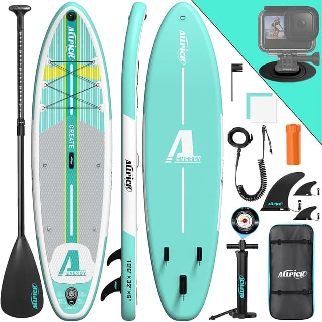 Thumbnail 6 de ALLPICK Sup Gonfiabile Stand Up Paddle 200 kg 🏄
