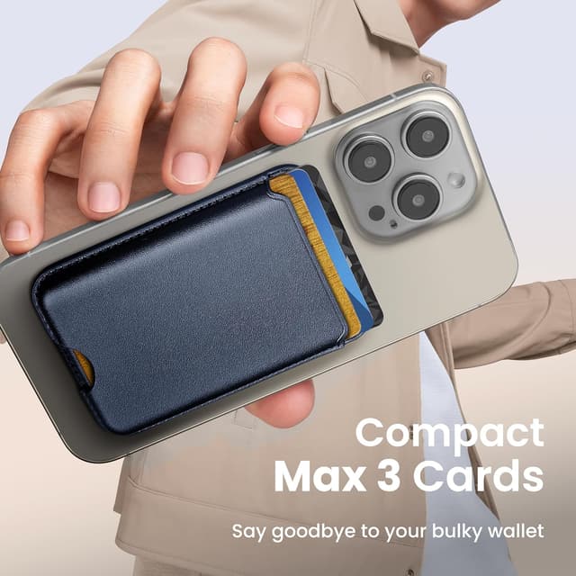 Detalle de SOUNDBYTE Stronger Magnetic Wallet for iPhone 3 cards