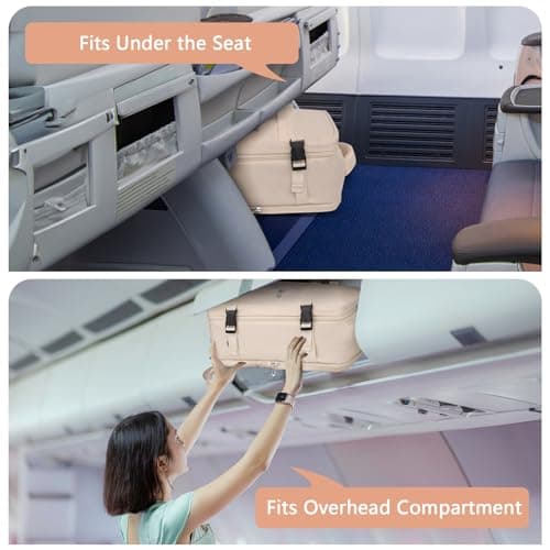 Detalle 2 de KIRFEIHT Mochila de cabina 40x30x20 cm (24L) con puerto USB para viaje y negocios