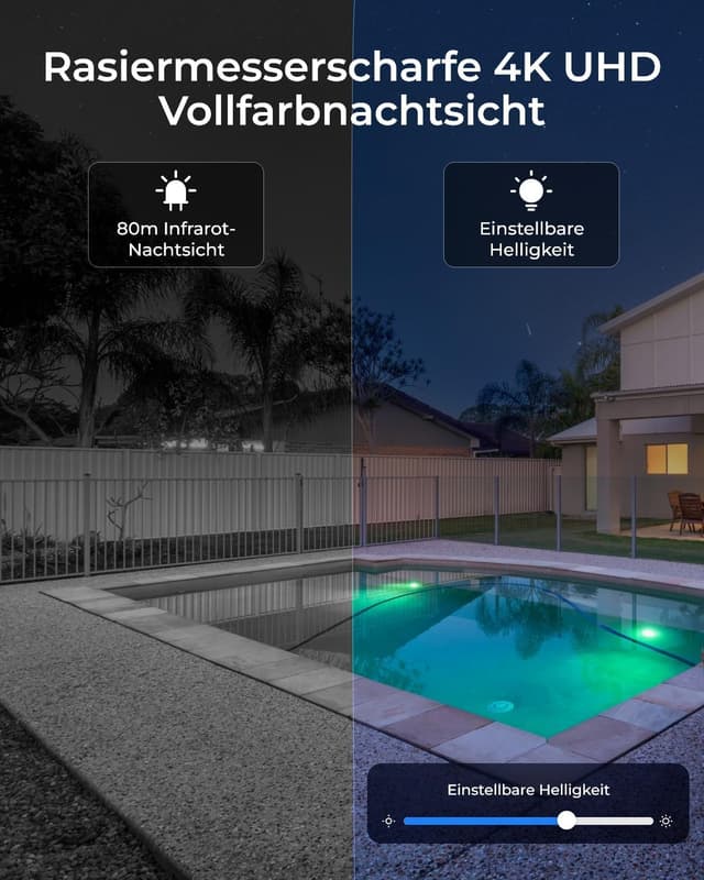 Detalle 2 de Reolink Smart RLC-823S2 PTZ-Dome-Kamera (4K/8MP) mit 16X 3D-Zoom, Color-Nachtsicht und 2-Wege-Audio